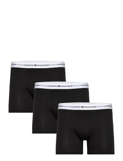 Tommy Hilfiger 3P Boxer Brief Wb   Black   XXL