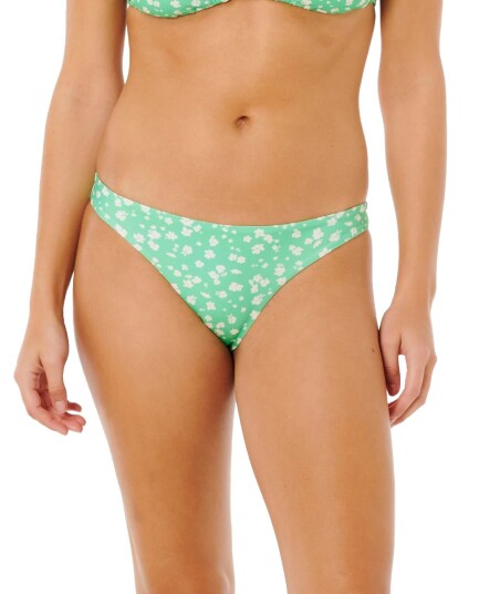 Rip Curl Women"s Surf Side Cheeky Bikini Bottom Light Green S