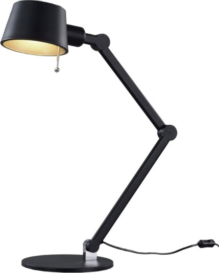 Pionex Skrivebordlampe  Høyde 93 Cm  Sort / Gull
