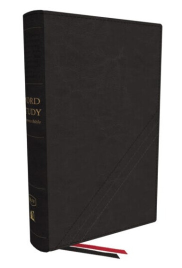 KJV, Word Study Reference Bible, Leathersoft, Black, Red Letter, Comfort Print 2,000 Keywords that Unlock the Meaning of the Bible KJV, Word Study Reference Bible, Leathersoft, Black, Red Letter, Comfort Print 2,000 Keywords that Unlock the Meaning of the Bible