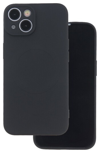 TelForceOne Simple Color Mag deksel til iPhone 15 Pro 6.1tm Svart
