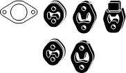 Monteringssett, eksosanlegg HJS 82 35 8194