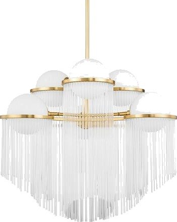 Hudson Valley Lighting Celestial takkrone i antikk messing 398 32 AGB CE Hudson Valley Lighting Celestial takkrone i antikk messing 398 32 AGB CE
