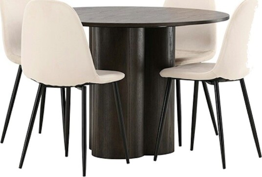 Spisegruppe Venture Home Olivia med 4 Polar Stoler