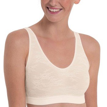 Anita Care BH Essential Lace Post Mastectomy Bralette Benhvit Small Dame