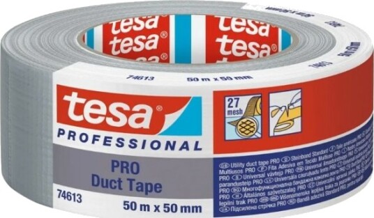 Tesa Pro 74613 Grå Bunte Feste Håndarbeide Merking Reparering Forsterke Polyethylen Metall Pvc Tre Smooth Glatt 14%