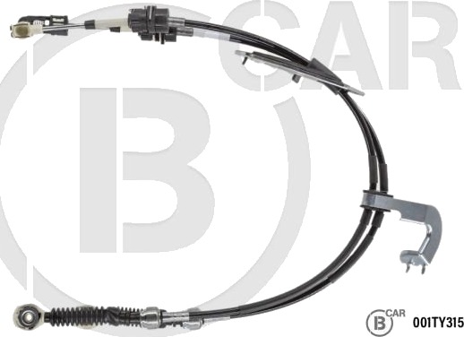Kabel, girmekanisme B CAR 001TY315 Kabel, girmekanisme B CAR 001TY315