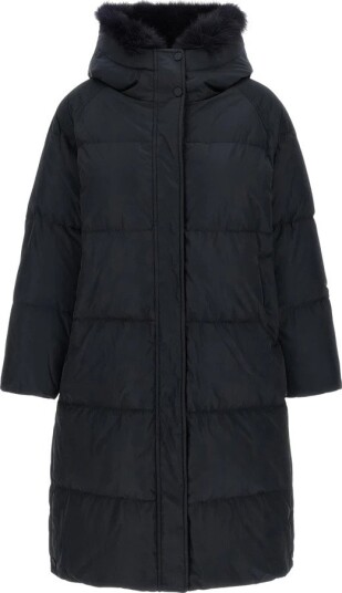 Yves Salomon Dame Frakker Svart S,