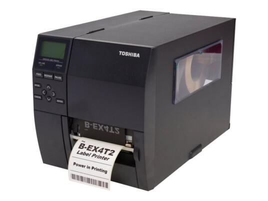 Toshiba Tec B-Ex4t2-Ts12-Qm-R Etikettskriver Direktetermisk / Termisk Overføring Rull (20 Cm) 300 Dpi Inntil 304 Mm/Sek Usb 2.0 Lan