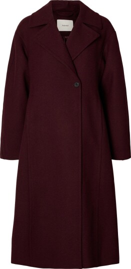 Selected Slwvalerie Wool Blend Coat TAWNY PORT 42