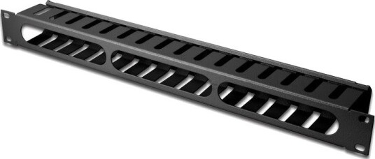 Equip 327313 19" kabelholder for rack svart