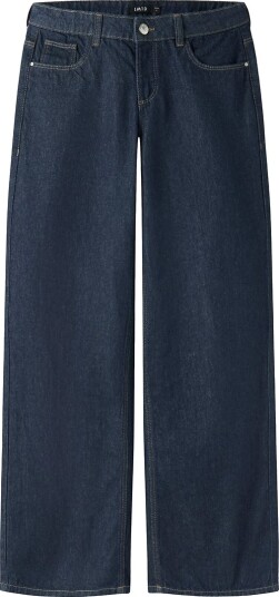 LMTD Nlfbirm Lw Wide Pant Noos Navy 134
