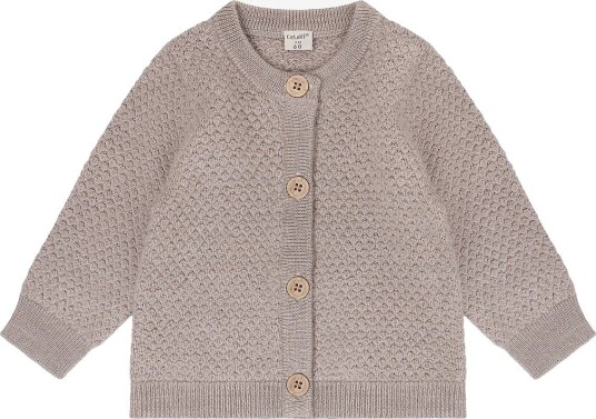 CeLaVi Cardigan Knitted MOCHA MERINGUE MELANGE 50