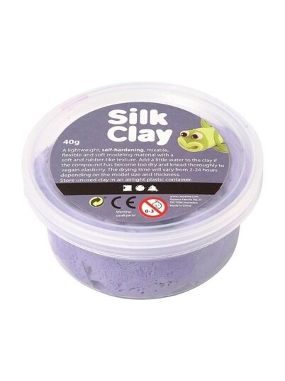 Silk Clay Purple 40gr. Silk Clay Purple 40gr.