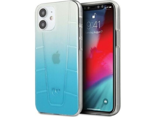 Mercedes Mehcp12sclgbl Iphone 12 Mini 5.4" Blue/Blue Hardcase Transparent Line