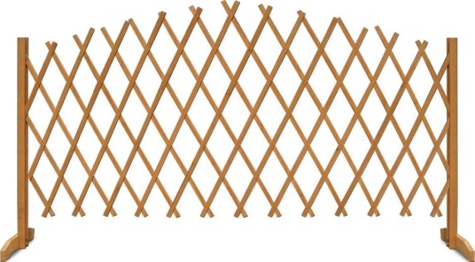 Justerbart espalier i tre 200x107cm frittstående og sammenleggbart Justerbart espalier i tre 200x107cm frittstående og sammenleggbart