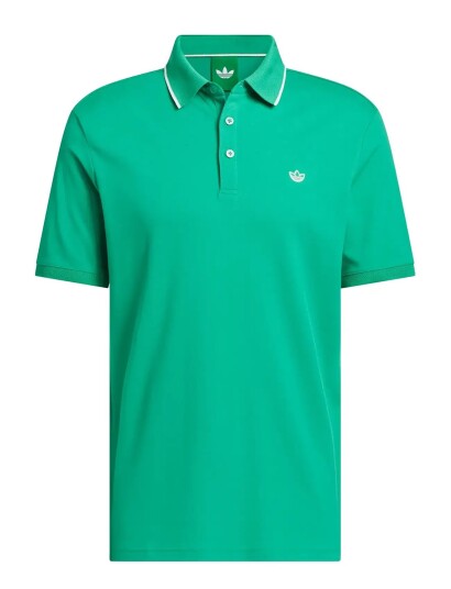 adidas Golf Originals F Solid Polo Lc   Green   XS