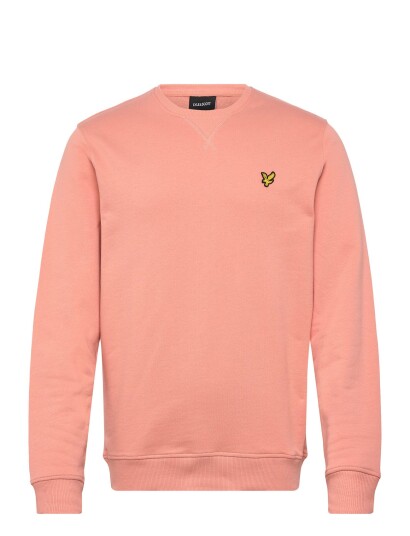Lyle & Scott Crew Neck Sweatshirt Coral XS Lyle & Scott Crew Neck Sweatshirt Coral XS