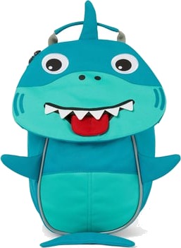 Affenzahn Little friends - barns ryggsekk: hai, turkis