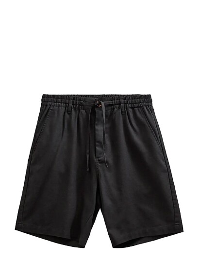 Anerkjendt Akjames Cot/Linen/Vis Ela Shorts   Black   L
