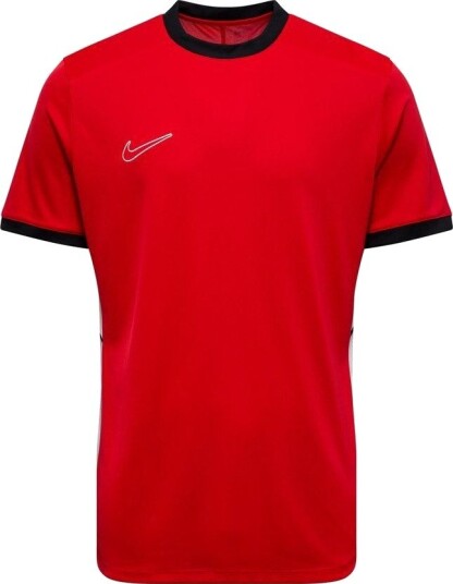 Nike Trenings T Skjorte Dri FIT Academy 25 Rød/Svart/Hvit Barn størrelse M: 137 147 cm