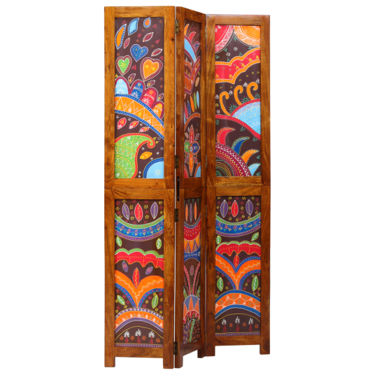  Romdeler Brun 105 x 180 cm heltre akasie