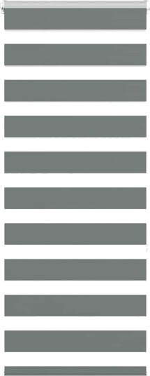  Sebragardin mørkegrå 65x150 cm stoff bredde 60,9 polyester