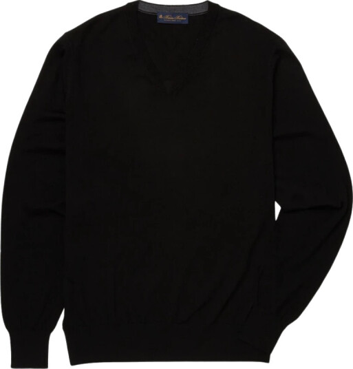 Brooks Brothers Herre Strikkevarer Svart S,