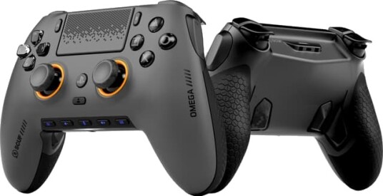 Scuf Omega PS5/PC trådløs kontroller (stålgrå)