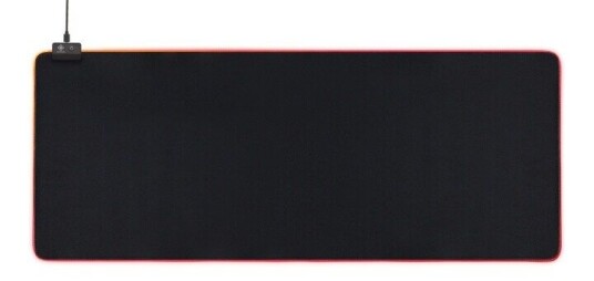 Deltaco Gaming Dmp310 Rgb-Musematte, 90x36cm, 13 Led Moduser, Svart Deltaco Gaming Dmp310 Rgb-Musematte, 90x36cm, 13 Led Moduser, Svart