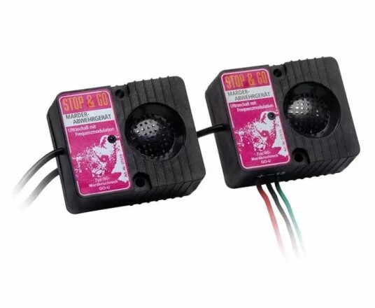 Marder-stop&go 2 Ultralydhøyttalere 12v Marder-stop&go 2 Ultralydhøyttalere 12v