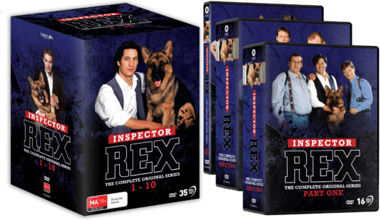 Inspector Rex Den Komplette Serien DVD