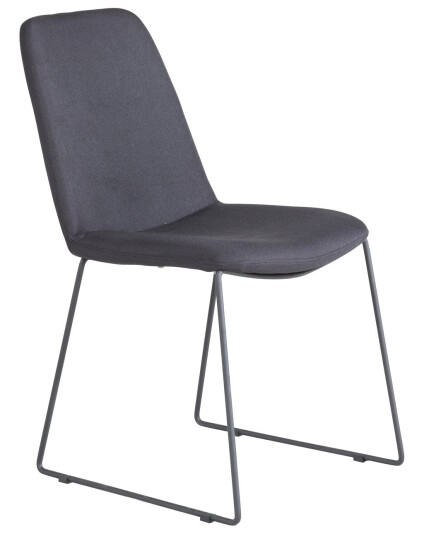 Venture Design Muce spise stol Svart Textil/svart Svart