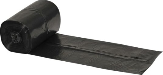 Sæk Abena Poly Line 35 L Sort Lldpe/Genanvendt 50X70cm