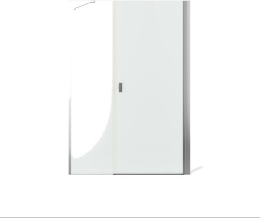 Dusjdør Strømberg Noma 45 med Sidepanel Nisje