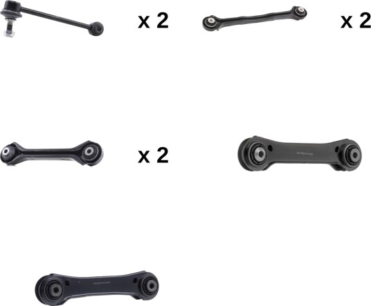 Reparasjonssett, tannstang RIDEX 772S0486