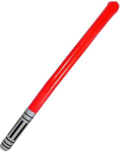 Crosswear Rød Oppblåsbar Lightsaber 90 cm