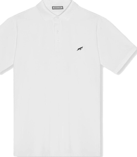 Goatlane Golf Tech Polo Hvit Golf pologenser herre White Small Goatlane Golf Tech Polo Hvit Golf pologenser herre White Small