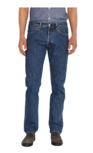 Levi's Mellomblå Levi 501 Originial Jeans Blå W32 L32 Levi's Mellomblå Levi 501 Originial Jeans Blå W32 L32