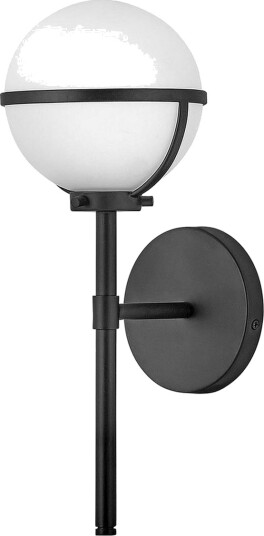 Vegglampe Hinkley Hollis Svart - Svart