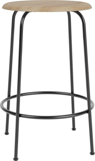 Audo Copenhagen Afteroom Barkrakk H63 Sort/Naturlig Eik