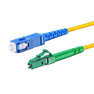 MicroConnect Fiberkabel Simplex SC/PC LC/APC OS2 9/125um 5m Hvit
