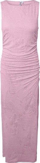 Pieces Pcjosefia Sl Boatneck Ankle Dress D2D   Pink   XS