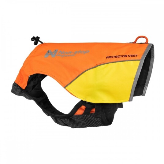Non-Stop Dogwear Protector Vest for jakthunder - XS Orange