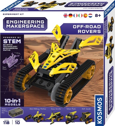 Kosmos Off-Road Rover Byggesett - Engelsk, 8+ År
