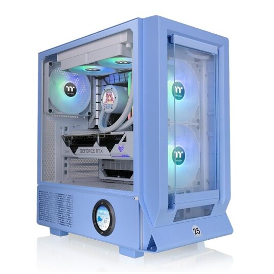 Thermaltake Ceres 350 Mx Midi Tower Blue CA 1Z3 00MFWN 00 Thermaltake Ceres 350 Mx Midi Tower Blue CA 1Z3 00MFWN 00