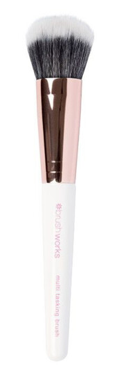 Brushworks Multi Tasking Brush- Pink & Gold Brushworks Multi Tasking Brush- Pink & Gold