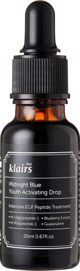 Klairs Midnight Blue Ansiktsserum 20ml - Motvirker Rynker og Aldring