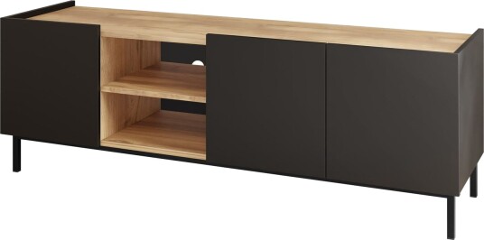 Tavrin TV-benk 153 cm - Svart
