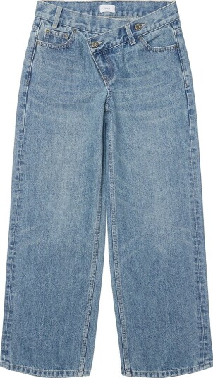 Grunt Jeans GrAvalon Bred Blue Vasket Grunt 9 år (134) Jeans Blå Lyseblå